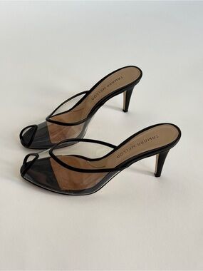 Tamara Mellon Glass 75 mules